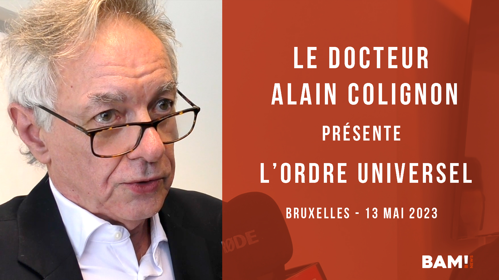 DR. Alain Colignon - Le nouvel ordre universel 
