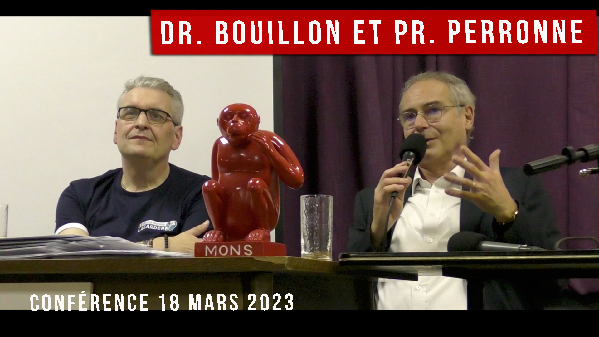 Pr. Personne et Dr. Bouillon - conférence du 18 mars 2023