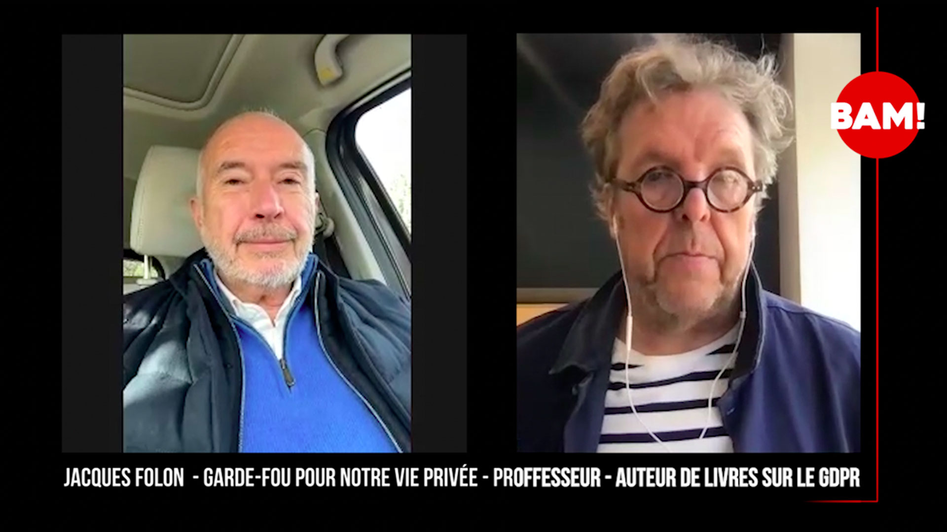 BAM News Jacques Folon garde fou de notre vie privée