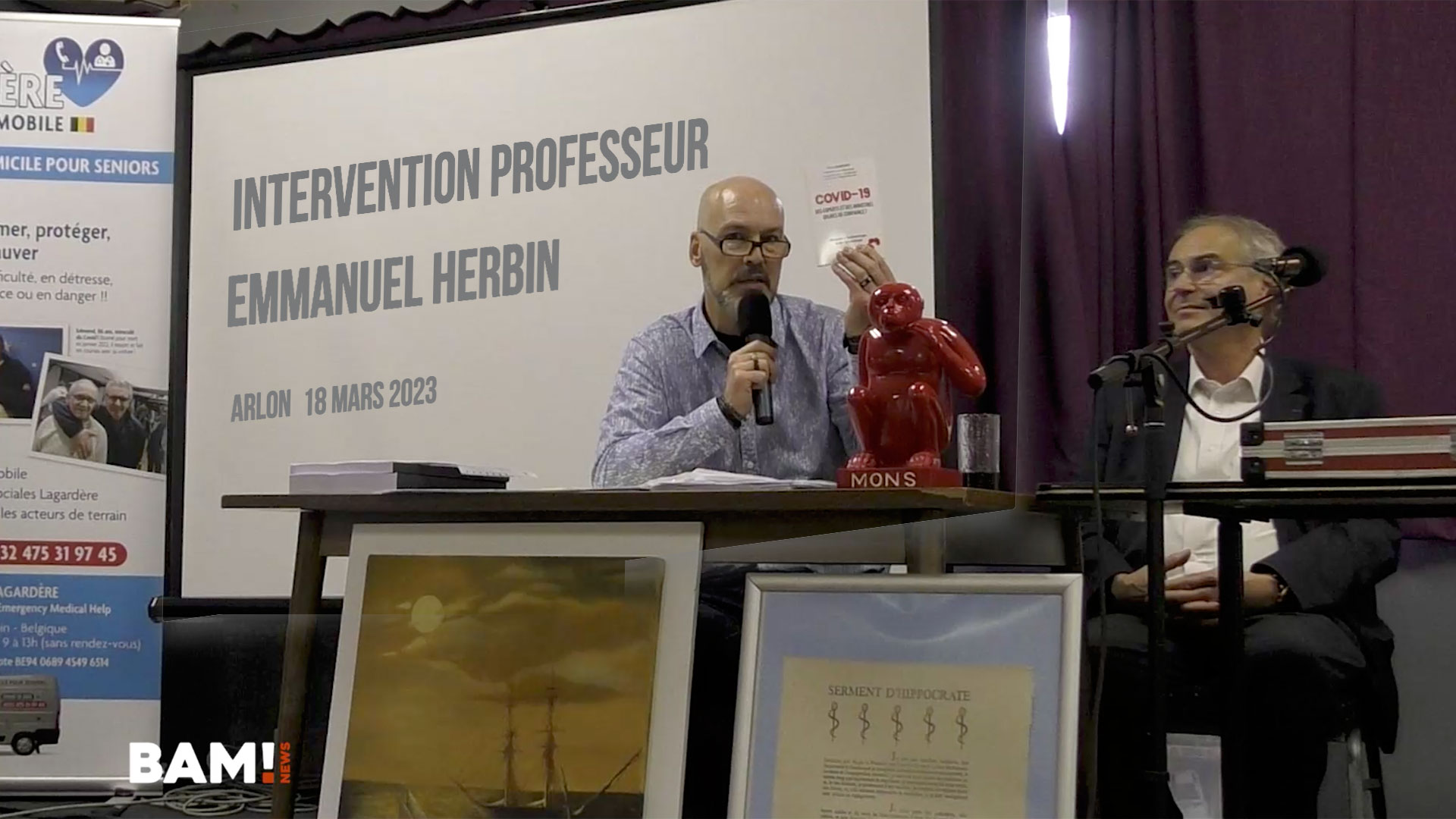 Emmanuel Herbin - conférence Arlon - mars 2023