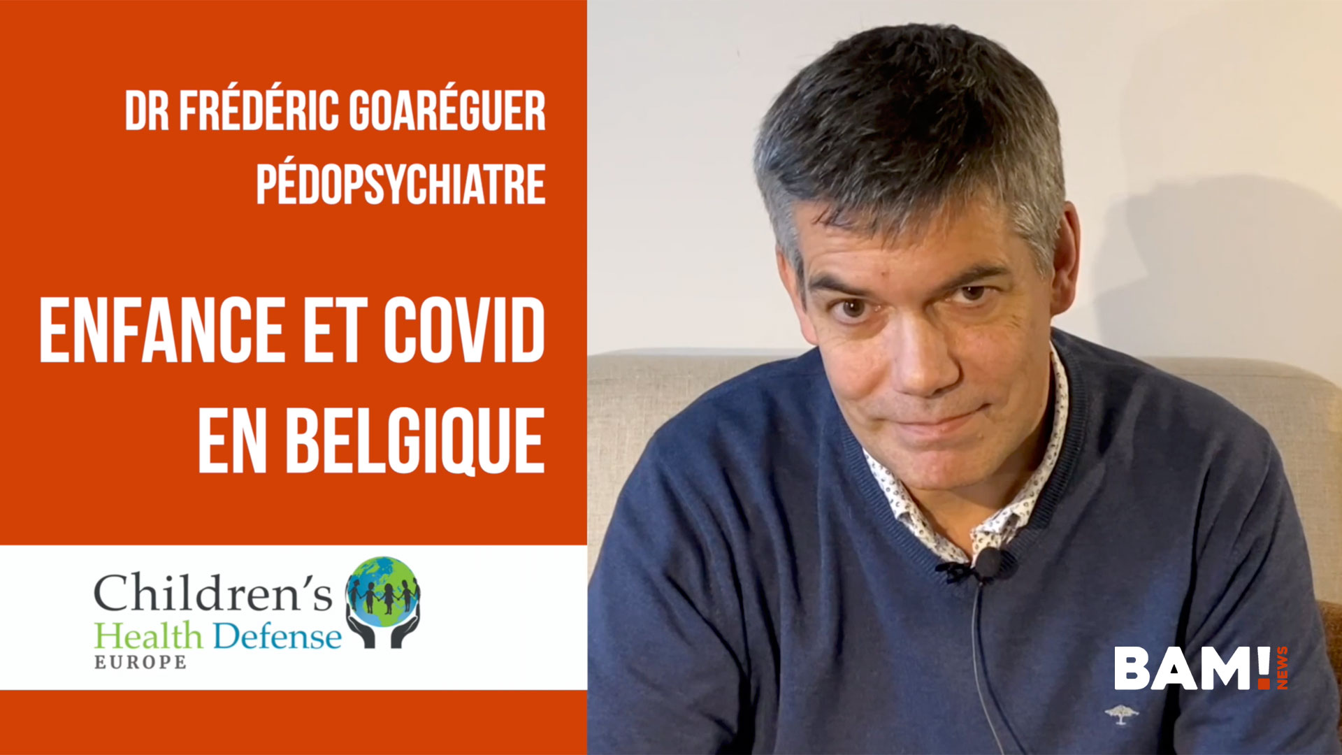 Enfance et Covid en Belgique - Dr. F. Goaréguer 