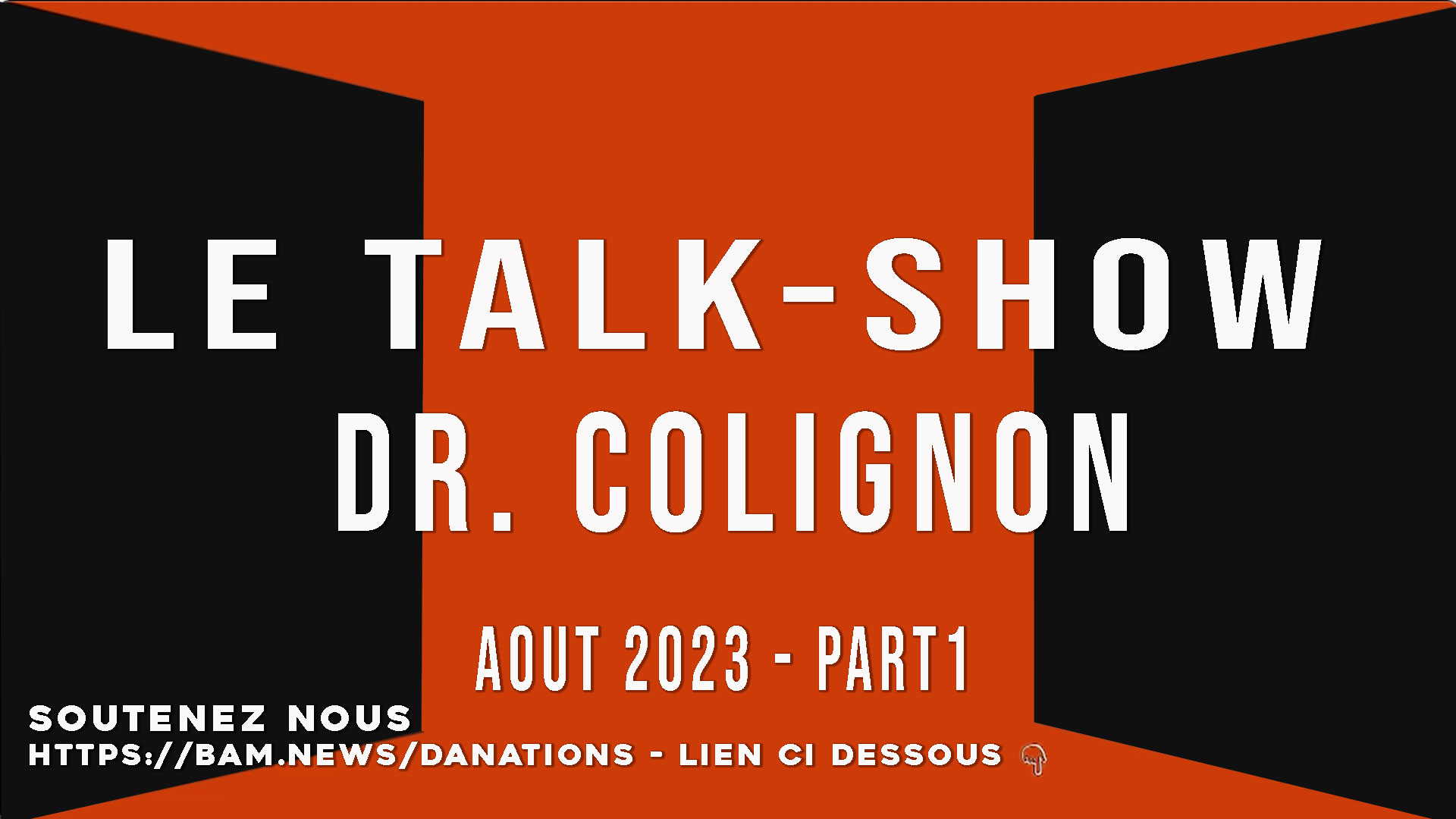 Qui est le Dr. Alain Colignon ? Talk-Show 2023/3 - PARTIE1