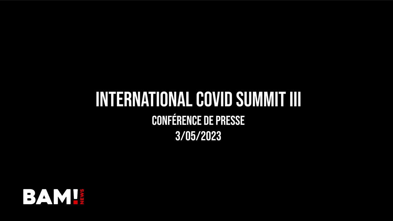 International Covid Summit III - conférence de presse