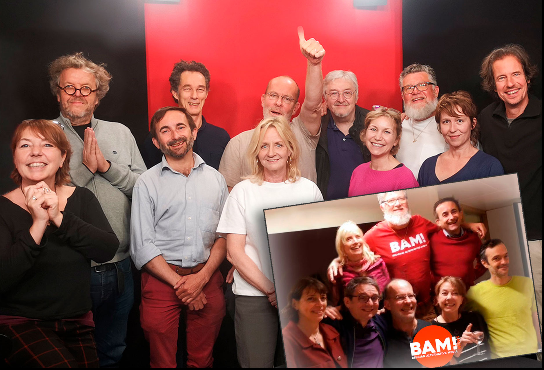 Soutenez BAM! avec notre campagne de crowdfunding pour préserver la liberté d’expression, Lucien Cerise - Isabelle Duchateau - Pr. Christian Perronne - Cécile Maïchak - Dr. Alain Colignon - Dr. Benoît Ochs - Pr. Martin Zizi - Laurent Mucchielli - Pierre Vosters - Dr. David Bouillon - Rudy Aernoudt - Laurence Paternoster - Pierre Chaillot