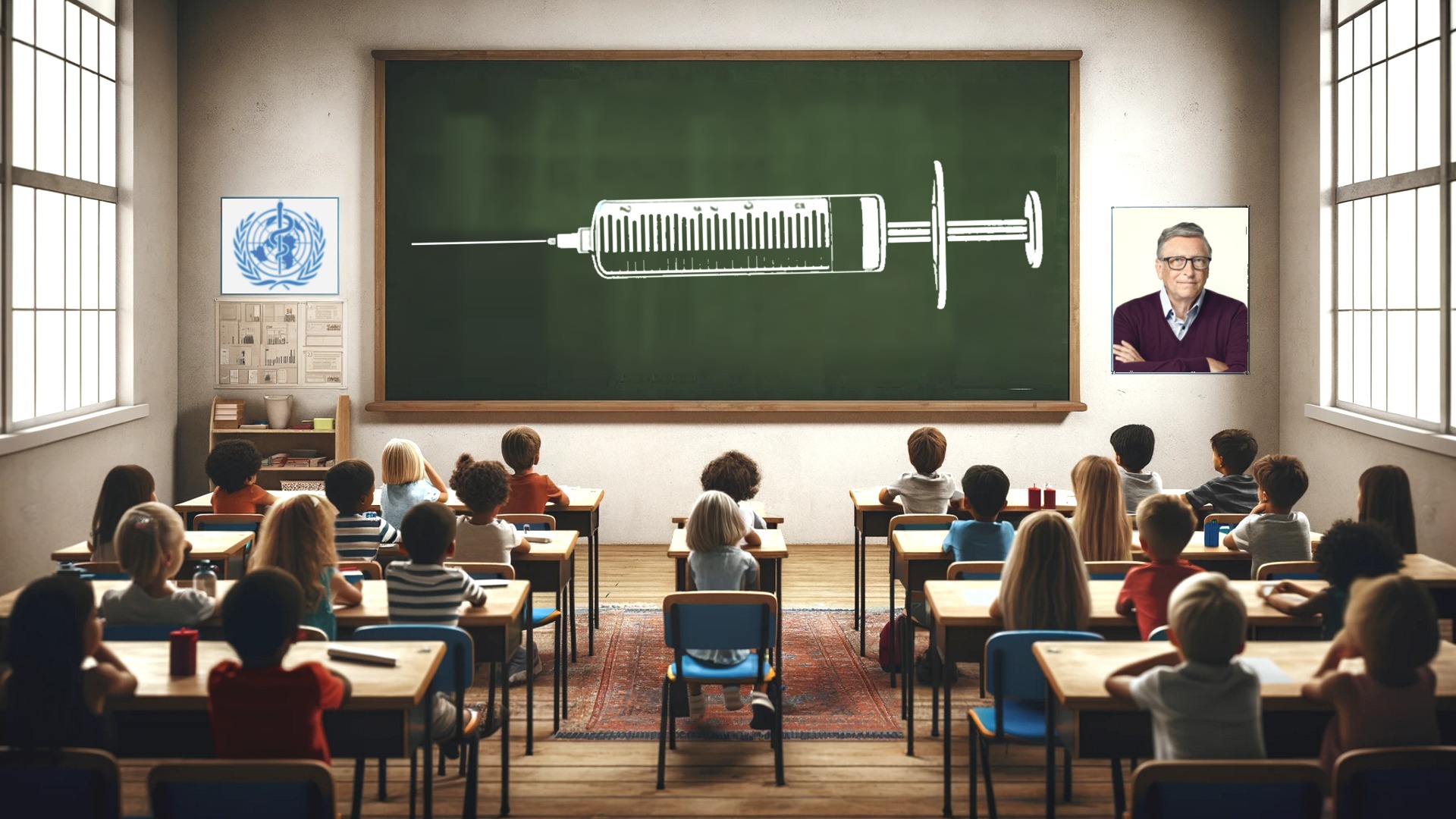 Endoctrinement vaccinal à l’école?