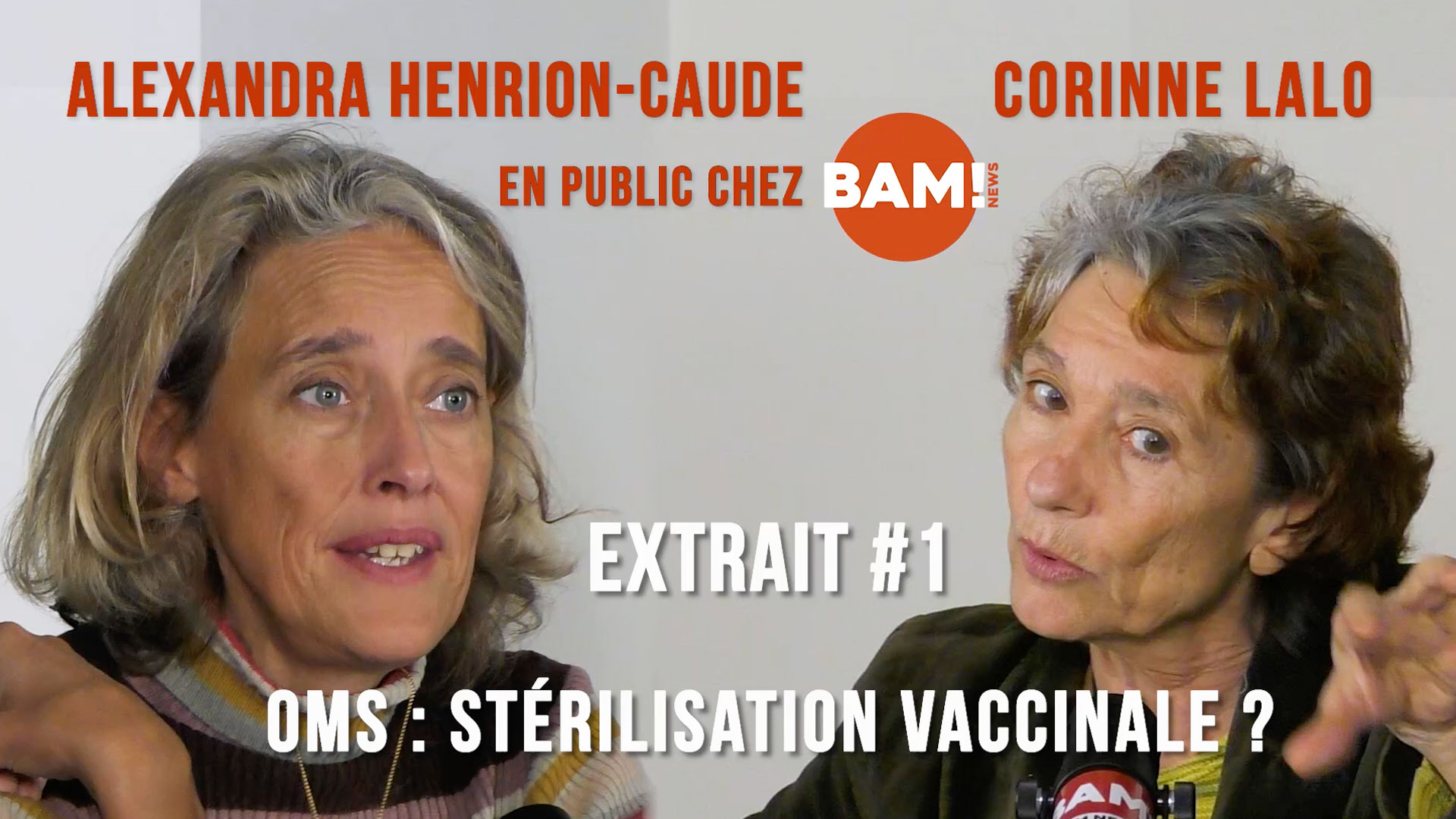 HENRION-CAUDE & LALO : EXTRAIT 1 - OMS - un historique de la stérilisation par des vaccins