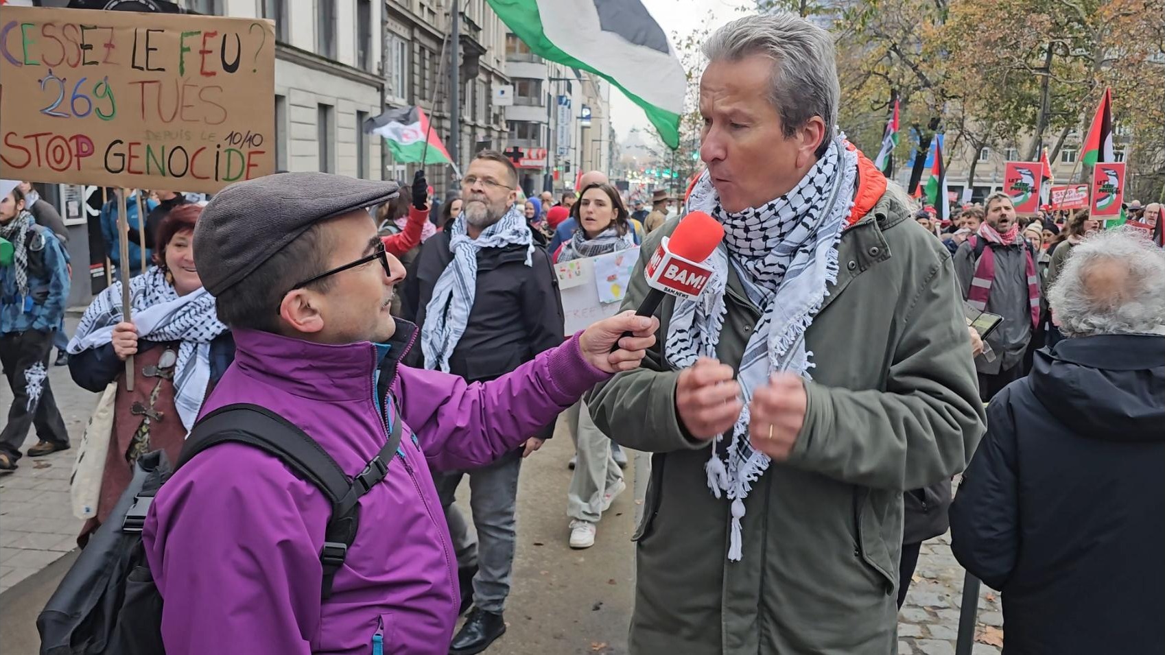 Alexis Deswaef : exiger le respect du droit international