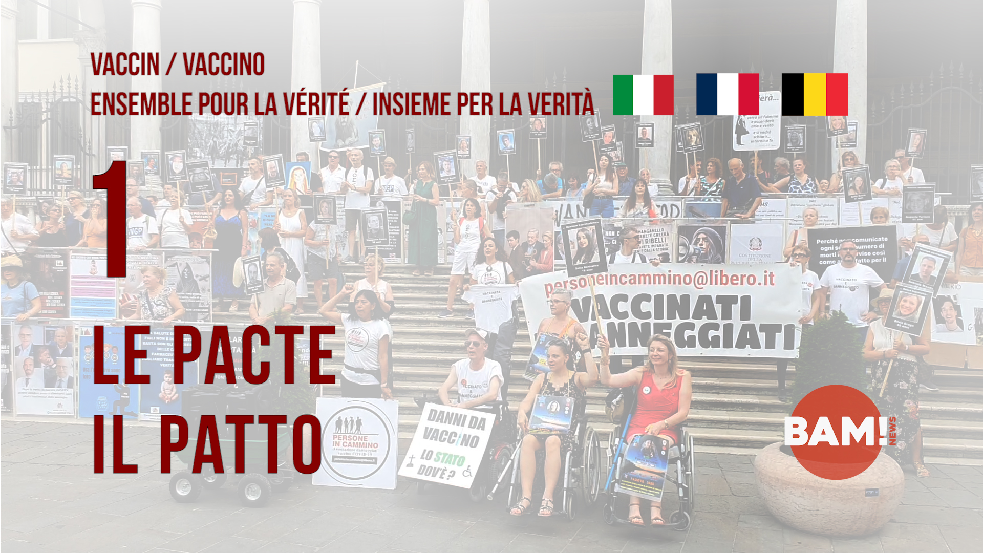 VACCIN.O ENSEMBLE POUR LA VÉRITÉ/INSIEME PER LA VERITÀ #1 LE PACTE/IL PATTO