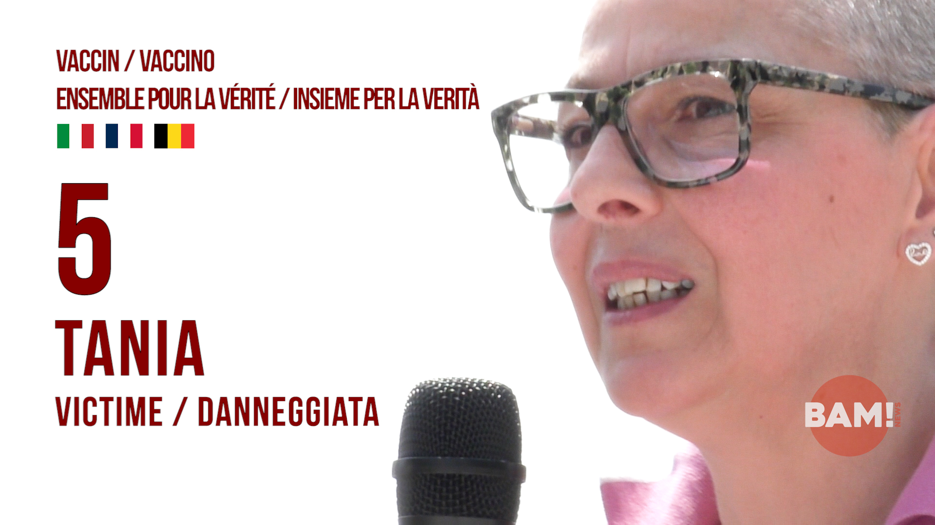 VACCIN.O ENSEMBLE POUR LA VÉRITÉ/INSIEME PER LA VERITÀ #5 TANIA