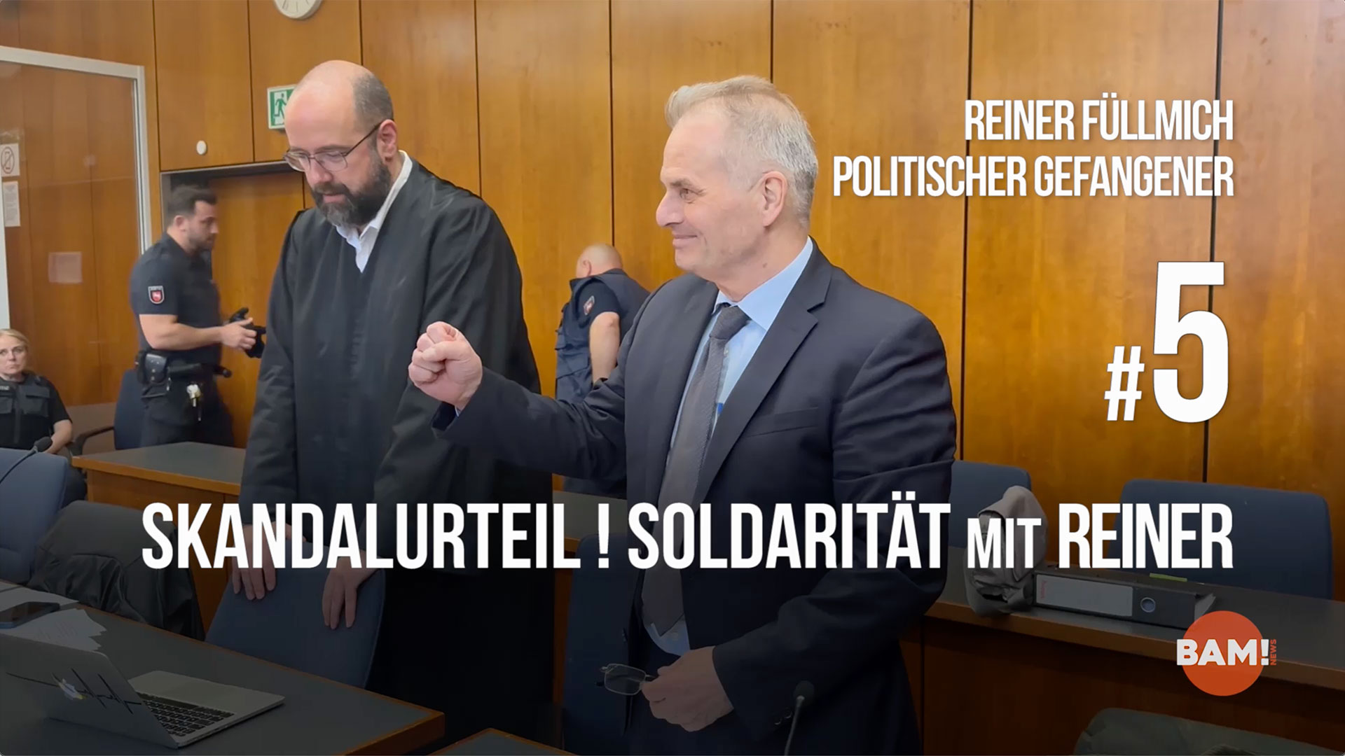 Reiner Füllmich, politischer gefangener #5 skandalurteil ! volle solidarität mit  Reiner