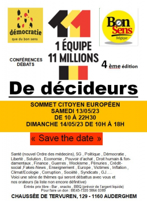 Sommet citoyen européen: 1 équipe - 11 millions de décideurs