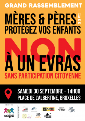 NON à un EVRAS sans participation citoyenne