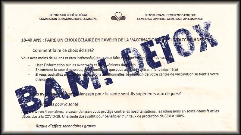 BAM! détoxe le formulaire de Johnsson & Johnsson censé aider les jeunes à faire un choix éclairé pour la vaccination