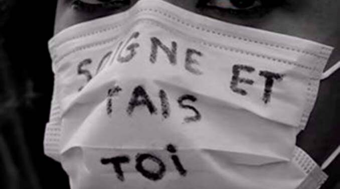 Des soignants mobilisés devant le cabinet de Frank Vandenbroucke : "On reviendra tous les jours à une centaine"