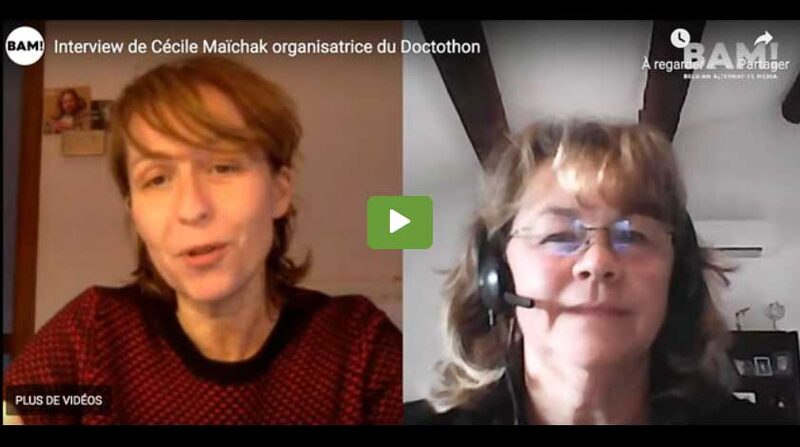 Interview de Cécile Maïchak organisatrice du Doctothon