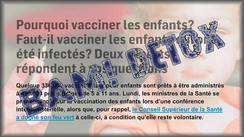 Vaccination des enfants : La task-force pédiatrique s’assied sur le principe de précaution !