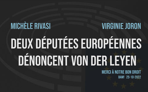 Deux députées européennes dénoncent Ursula von der Leyen