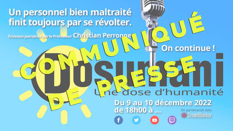 DOSUMANI : le Doctothon continue!