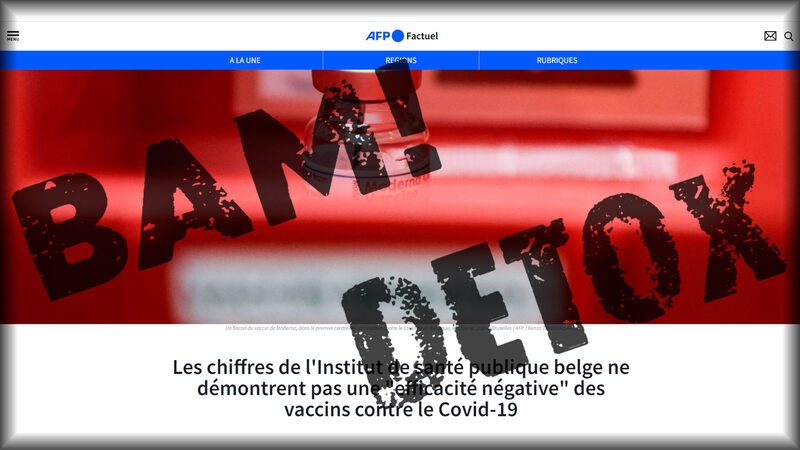 L’AFP noie le poisson