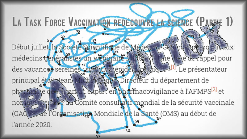La Task Force Vaccination redécouvre la science (Partie 1)