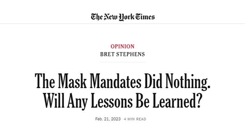 L’obligation du masque n’a servi à rien. Va‑t‑on en tirer les leçons?