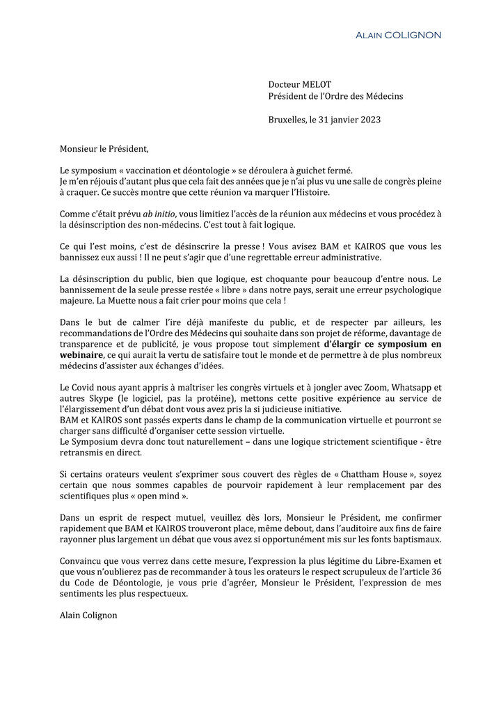 le-symposium-deontologie-et-vaccination-obligatoire-se-deroulera-a-guichet-ferme