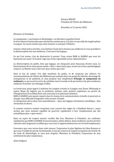 le-symposium-deontologie-et-vaccination-obligatoire-se-deroulera-a-guichet-ferme