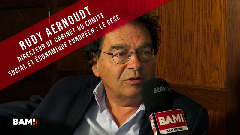 Rudy Aernoudt, directeur de cabinet  du comité social et économique européen : le CESE.