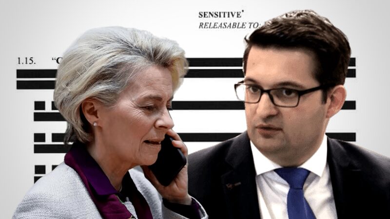 Un parti belge s’associe à la plainte de Frédéric Baldan contre Ursula von der Leyen