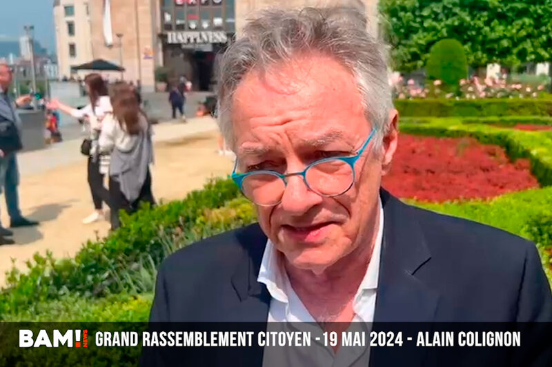 EN BELGIQUE DES CITOYENS SE LÈVENT CONTRE L’OMS (Itw Alain Colignon)
