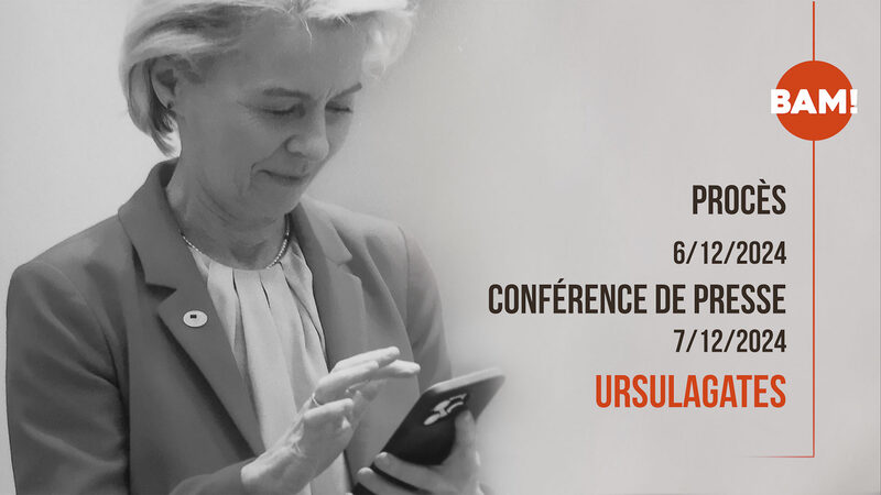 Teaser UrsulaGates : Procès 6/12/2024 - Conférence de presse 7/12/2024