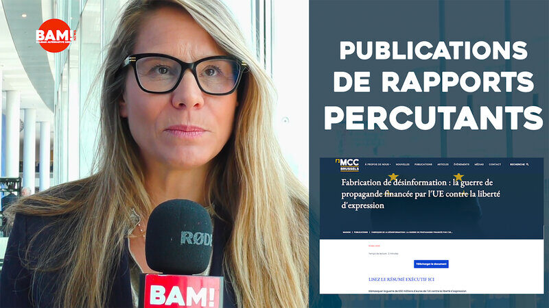 RAPPORT ACCABLANT CONTRE LA PROPAGANDE DE L’UE