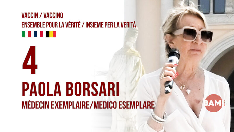 VACCIN.O ENSEMBLE POUR LA VÉRITÉ/INSIEME PER LA VERITÀ #4 PAOLA BORSARI MÉDECIN/MEDICO