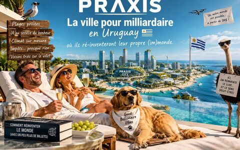 Les milliardaires de la Tech vont vivre dans leurs propres villes...