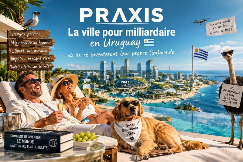 Les milliardaires de la Tech vont vivre dans leurs propres villes...