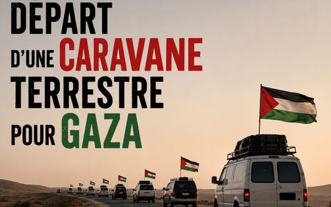 Palestine Convoy - départ officiel