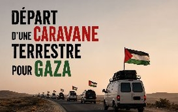 Palestine Convoy - départ officiel