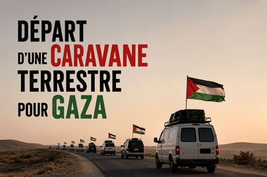 Palestine Convoy - départ officiel