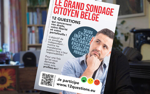 Sondage Citoyen Belge - 12 questions qui vous concernent