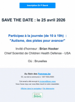 Autisme, des pistes pour avancer - Brian Hooker