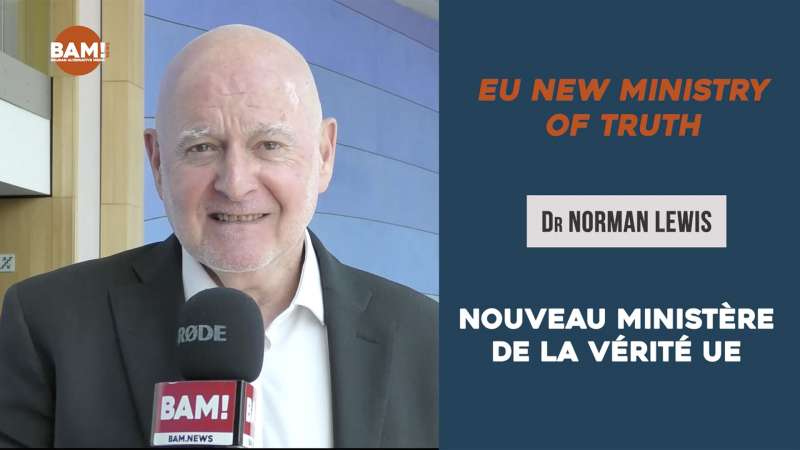 Dr. Norman Lewis dénonce l’UE - Ministère de la Vérité