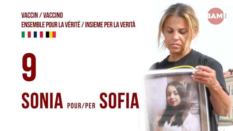 VACCIN.O ENSEMBLE POUR LA VÉRITÉ/INSIEME PER LA VERITÀ #9 SONIA POUR/PER SOFIA