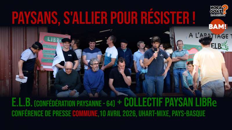Paysans, s'allier pour résister !